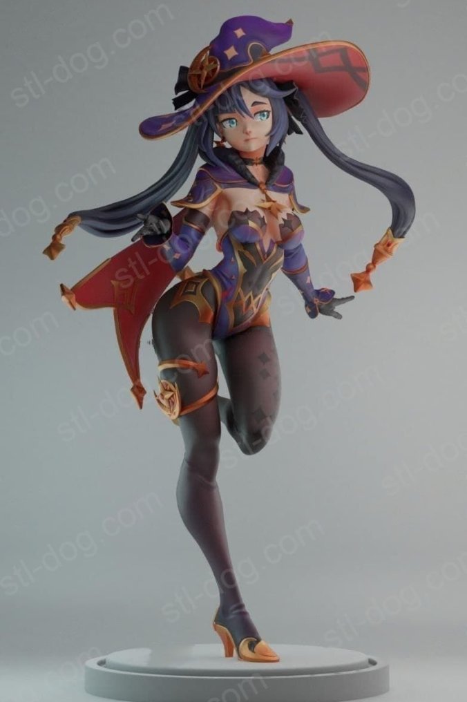 原神(Genshin Impact) 莫娜 Mona 3D打印图纸